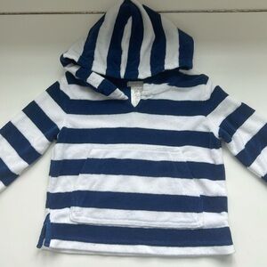 Pottery Barn Kids Sweater 2T-3T Hooded Unisex